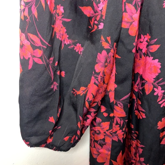 NSR Red and Black Mini Dress Size Small New - Picture 9 of 11